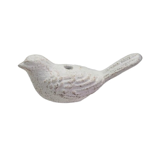 Cast Iron Bird Shaped 1/4 Candle Taper Holder - Choose Color