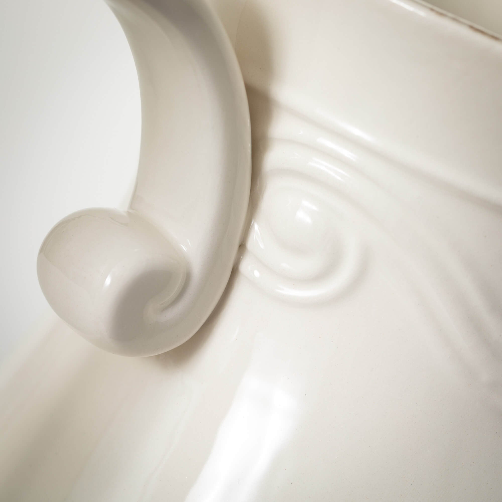 White Farmhouse Pitcher – Cotton & Crete