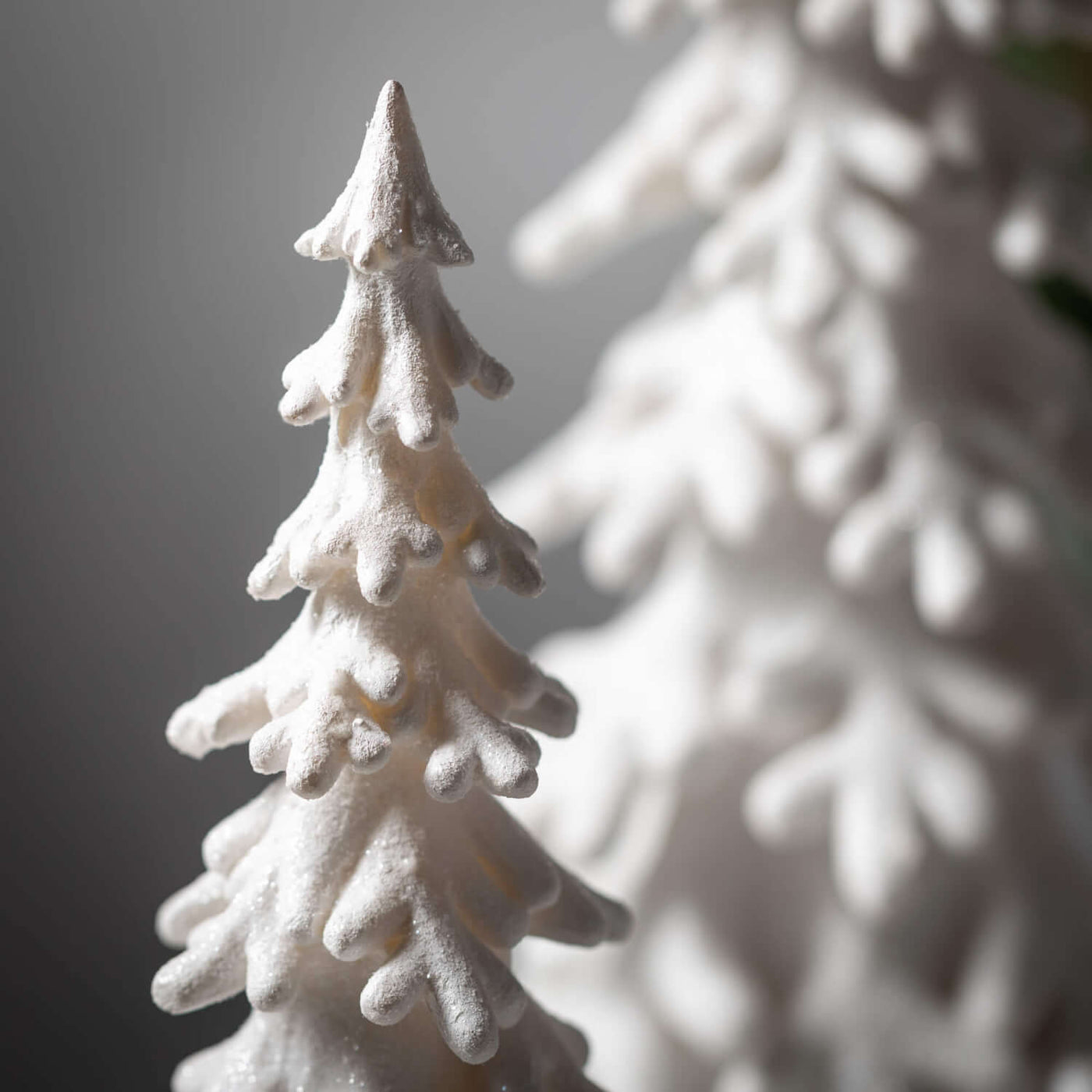 Tabletop Snow Covered Tree - Choose Size