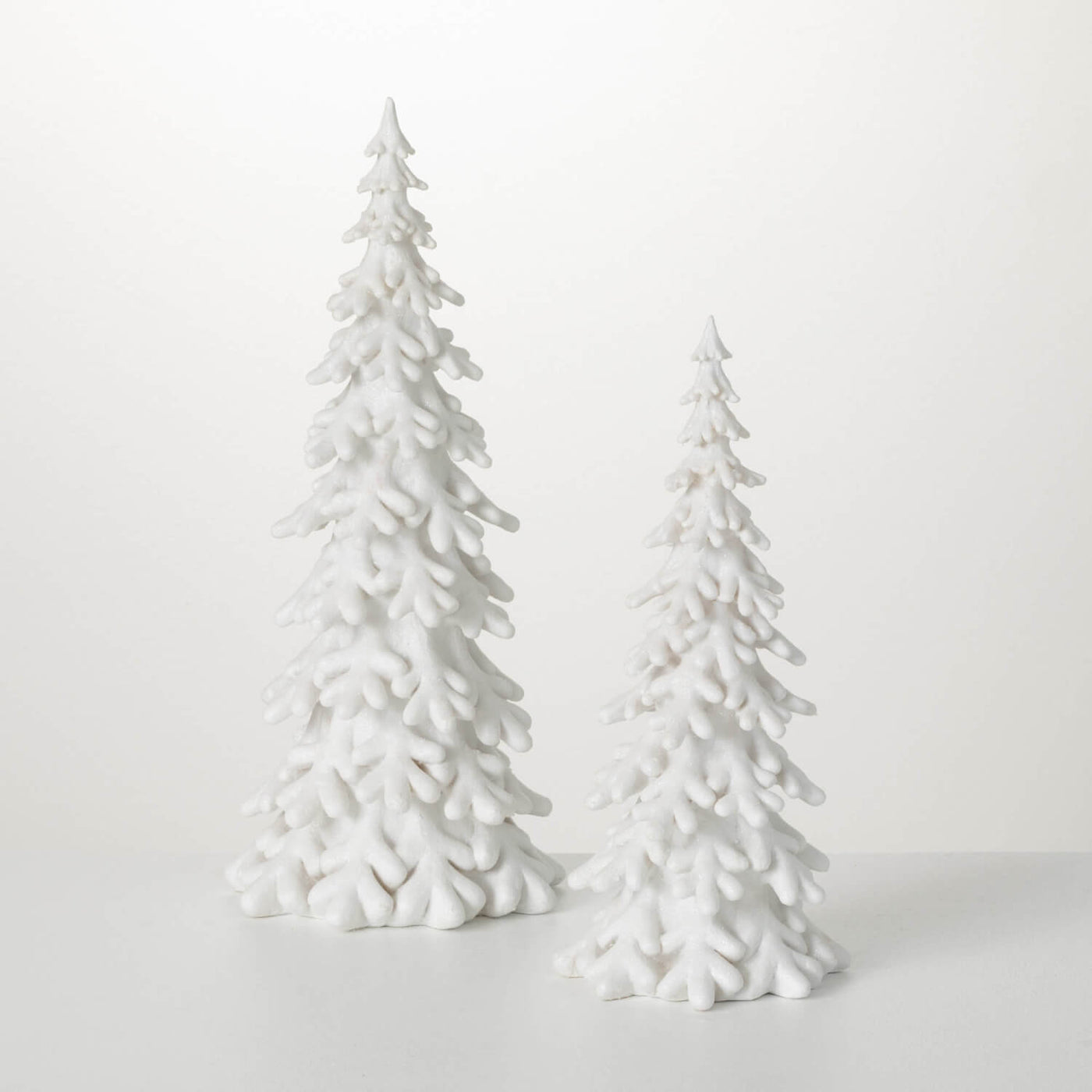 Tabletop Snow Covered Tree - Choose Size