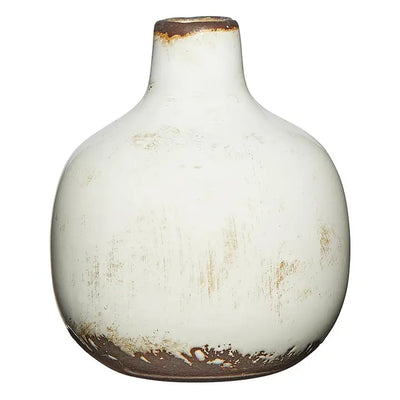 Weathered Stoneware Bistro Vase - Choose From 10 Different Colors