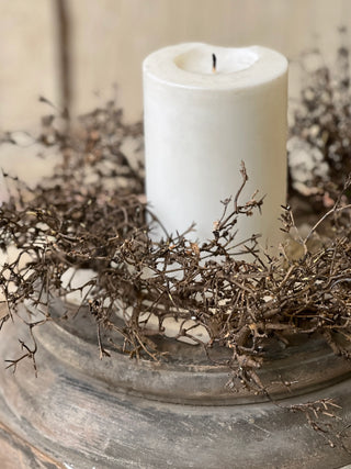 14" Wild Woods Candle Ring - 6.5" Inner