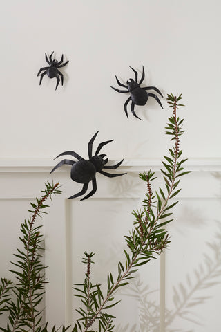 Set of 3 Widow Spiders Wall Decor