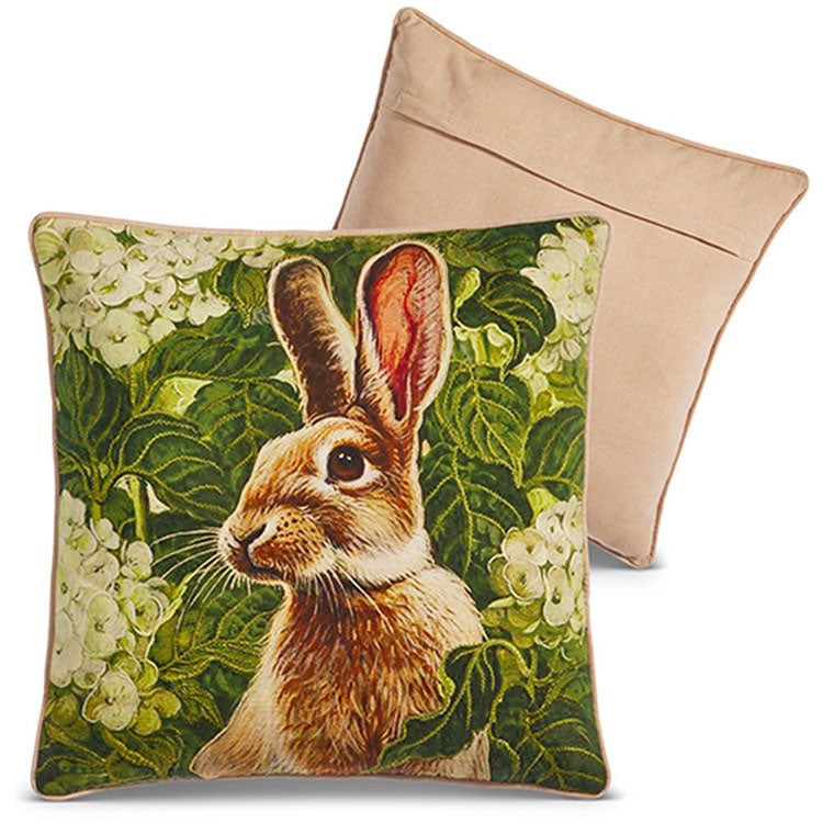 Wild Rabbit Pillow