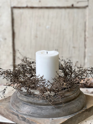 14" Wild Woods Candle Ring - 6.5" Inner