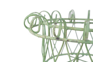 Willard Farmhouse Metal Planter Basket