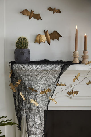 Set of 3 Winged Bats Wall Decor