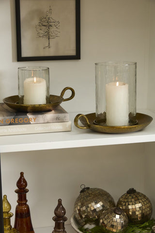 Winter Warmth Candle Holder - Choose Size