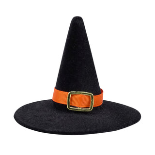 Flocked Witch Hat