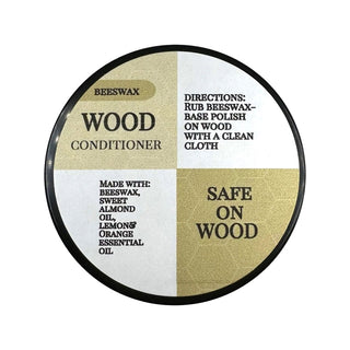 Beeswax Wood Conditioner - Use on Cutting Boards, Bowls, and More
