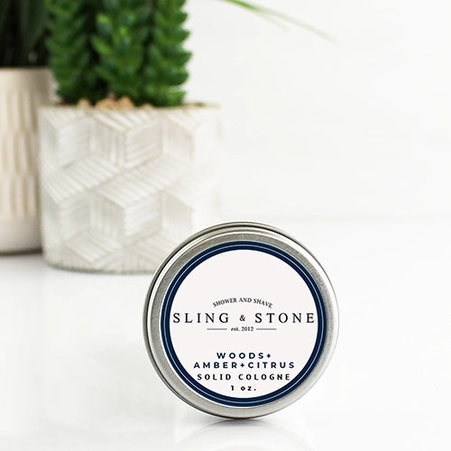 Men's Handcrafted Solid Cologne - Choose Your Favorite Scent