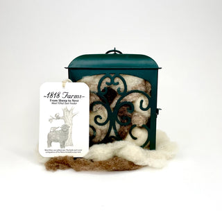 Wool Filled Suet Bird Feeder