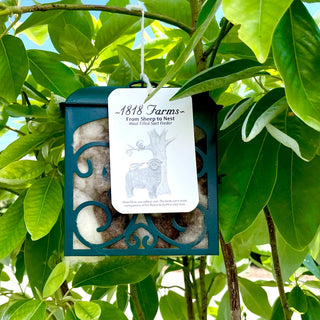 Wool Filled Suet Bird Feeder