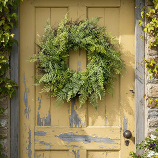 26" Soft Touch Mixed Fern Wreath