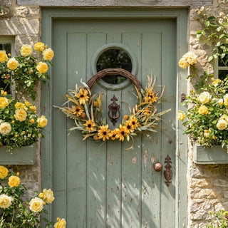 32" Black Eyed Susan Wreath
