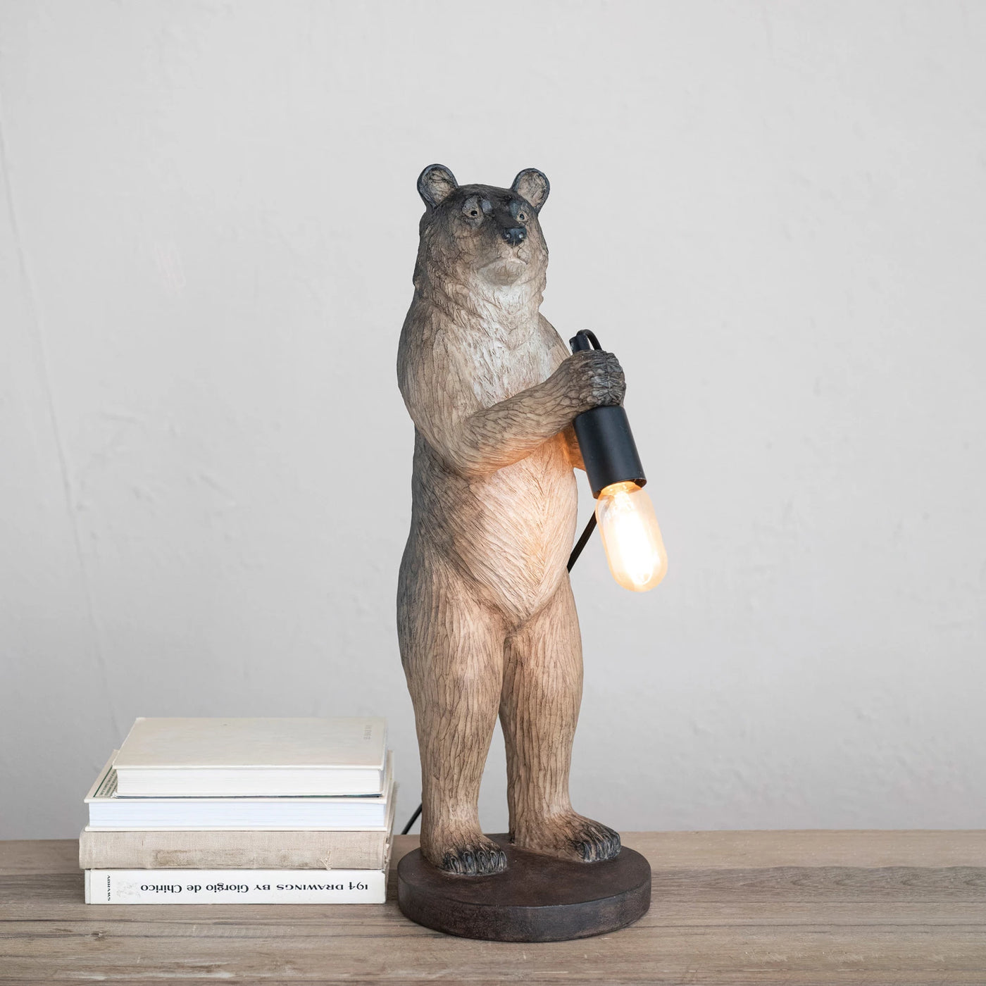 Resin Bear Table Lamp