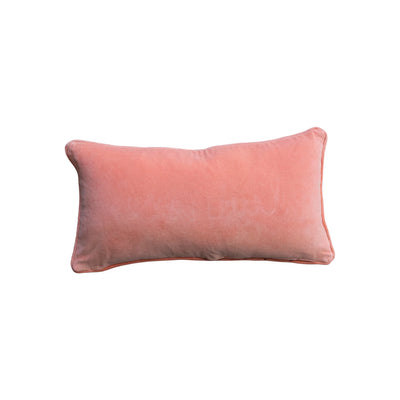 Twinkle Pink Velvet Lumbar Pillow