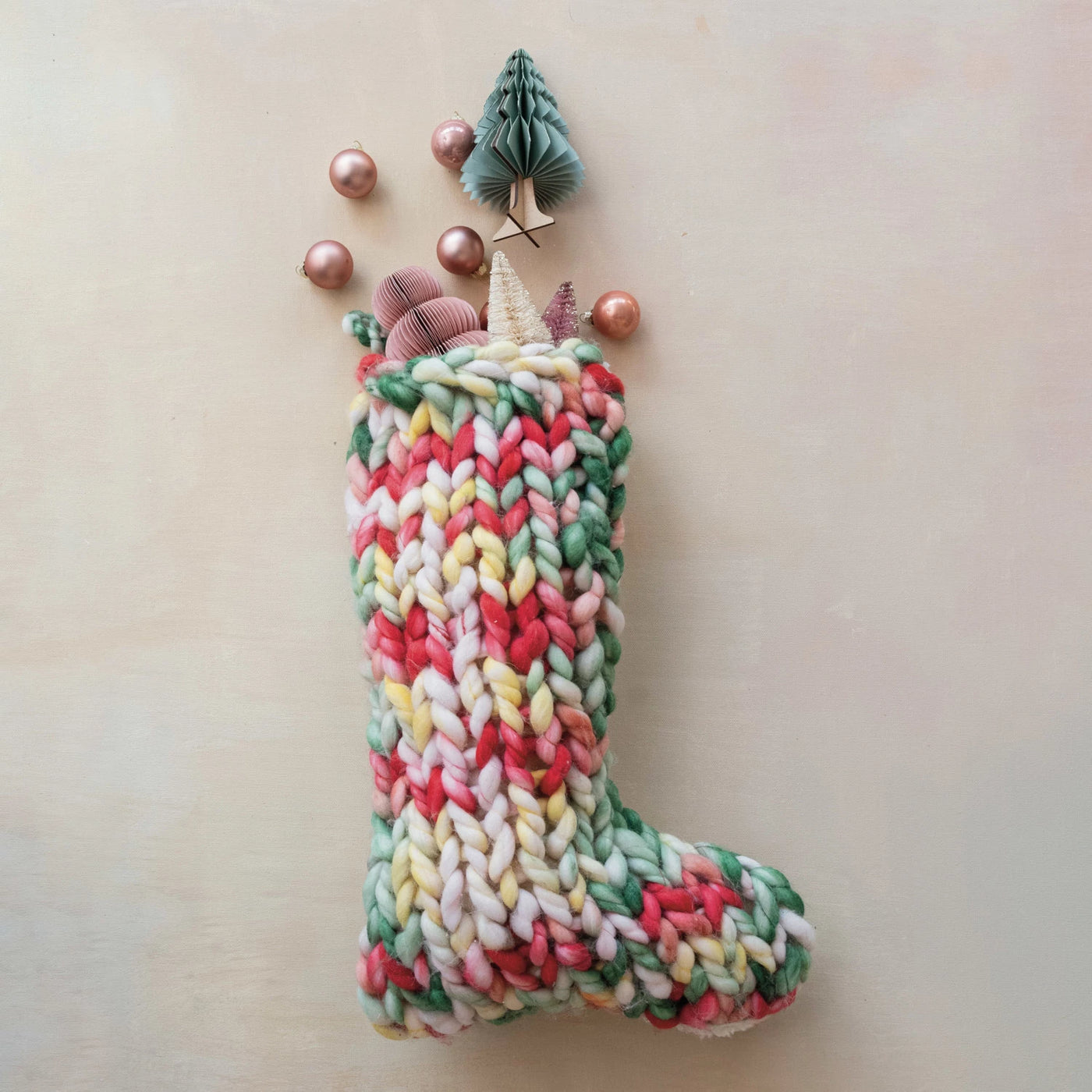 Chunky Knit Stocking