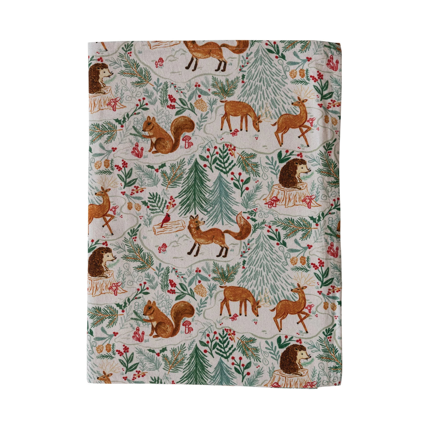 84" A Woodland Winter Table Runner