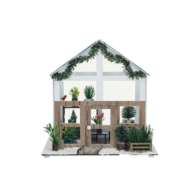 Paper Holiday Greenhouse