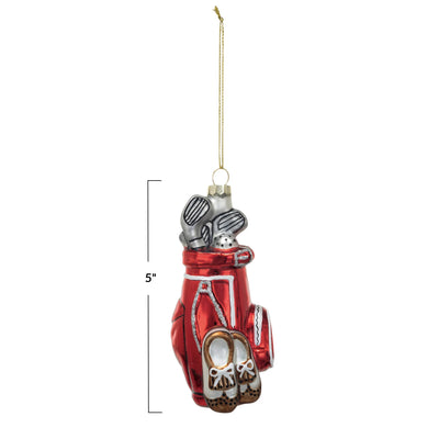 Golf Bag Ornament