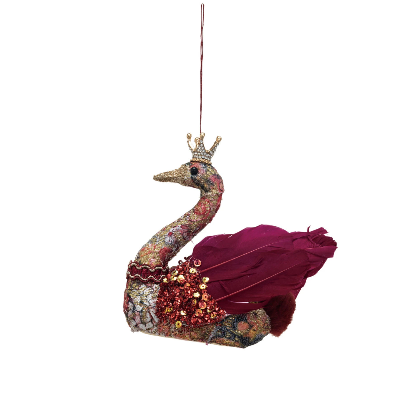 The Elegant Swan Ornament