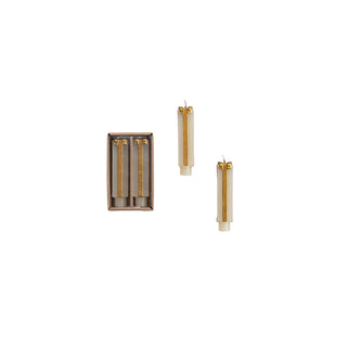 Unscented Giftbox Shaped Taper Candle - Set of 2