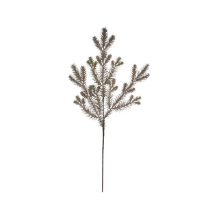 20.5" Champagne Glitter Pine Stem