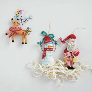 Handmade Felt Holiday Icon Ornament - Choose Style