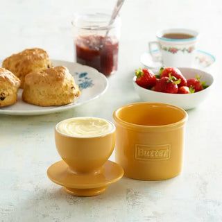 The Original Butter Bell Crock - Caffe Golden Yellow