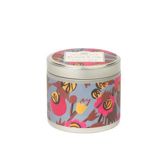 Greenleaf Rhubarb & Oak Tin Candle