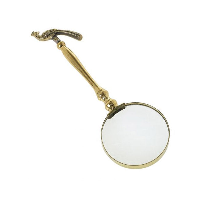 Peacock Handled Magnifying Glass