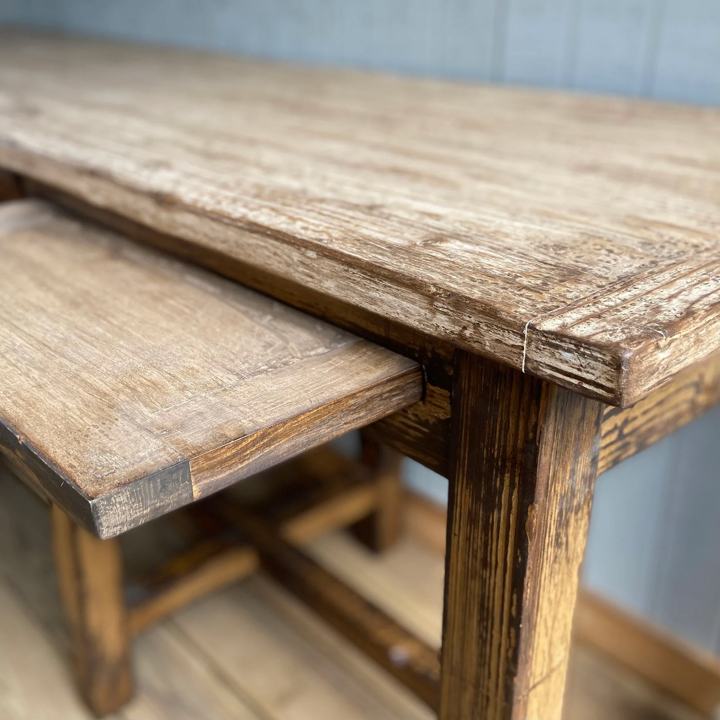 Rustic Library Table - More Coming Soon – Cotton & Crete