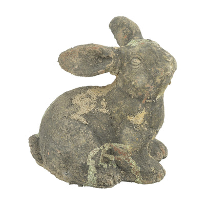 Aged Ceramic Garden Rabbit