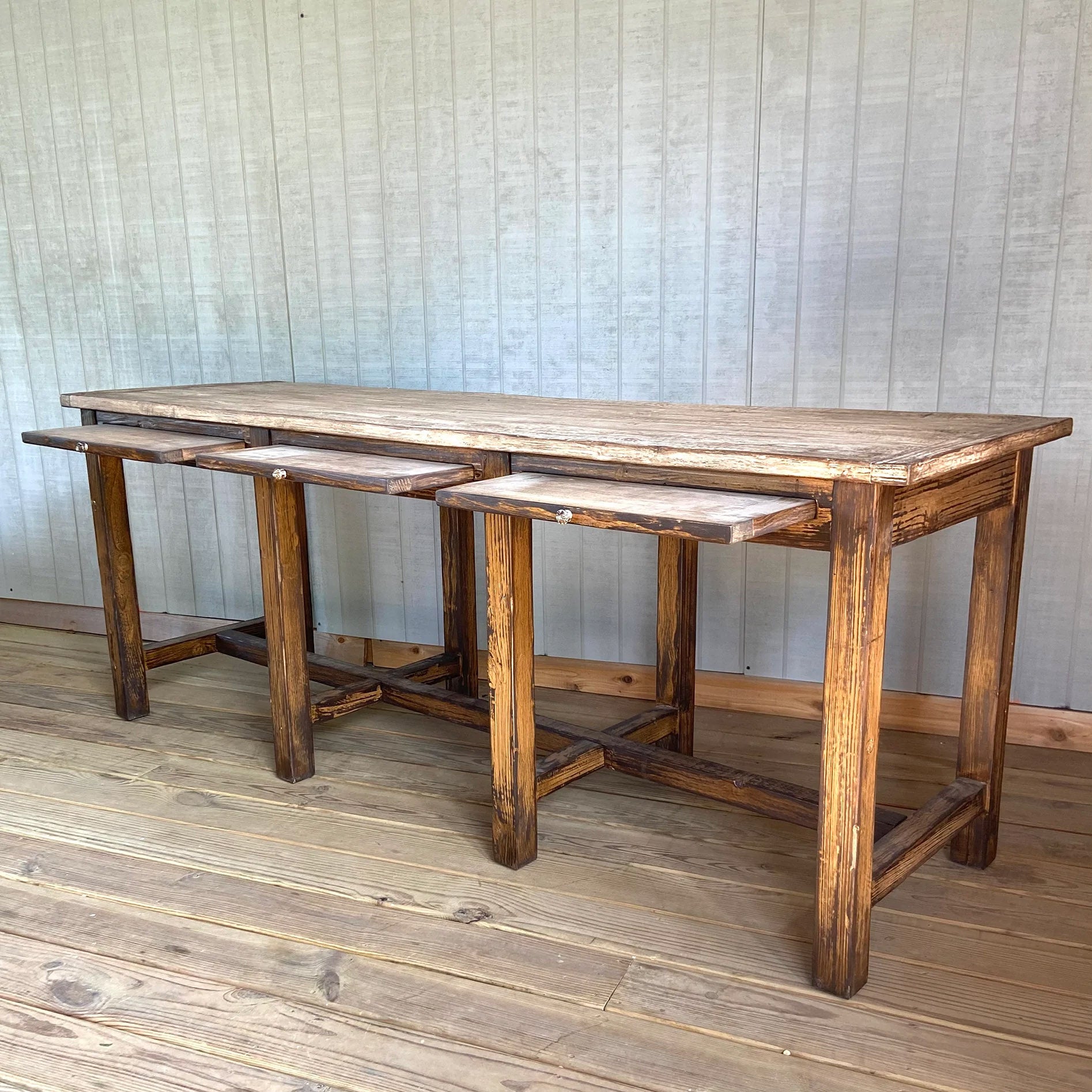 Rustic Library Table Rustic Library Table - More Coming Soon – Cotton & Crete