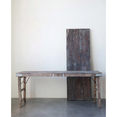 Reclaimed Wood Folding Table - Pre Order