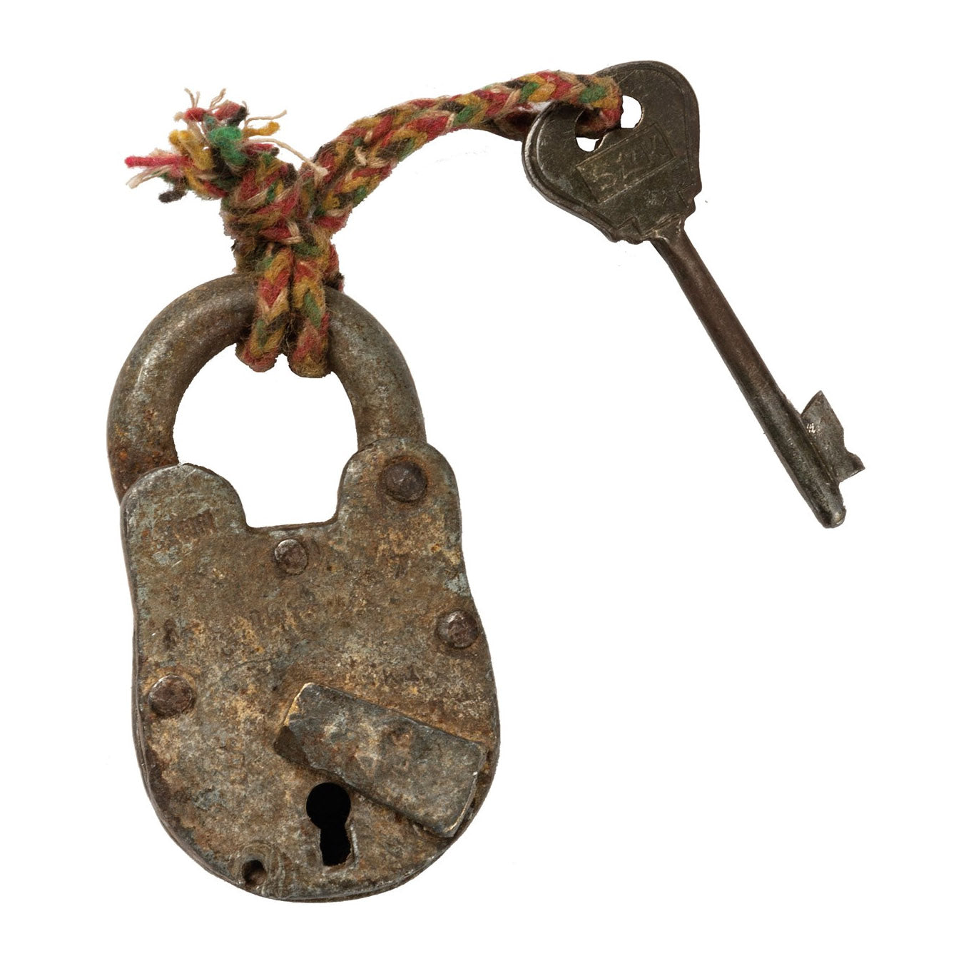 Pye Lock Crete Antique Key and Lock – Cotton & Crete