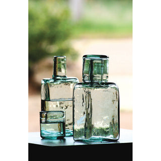 Freeform Bedside Water Carafe and Drinking Glass