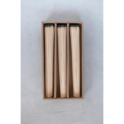Boxed Fireplace Matches - 150 Pieces