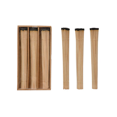 Boxed Fireplace Matches - 150 Pieces