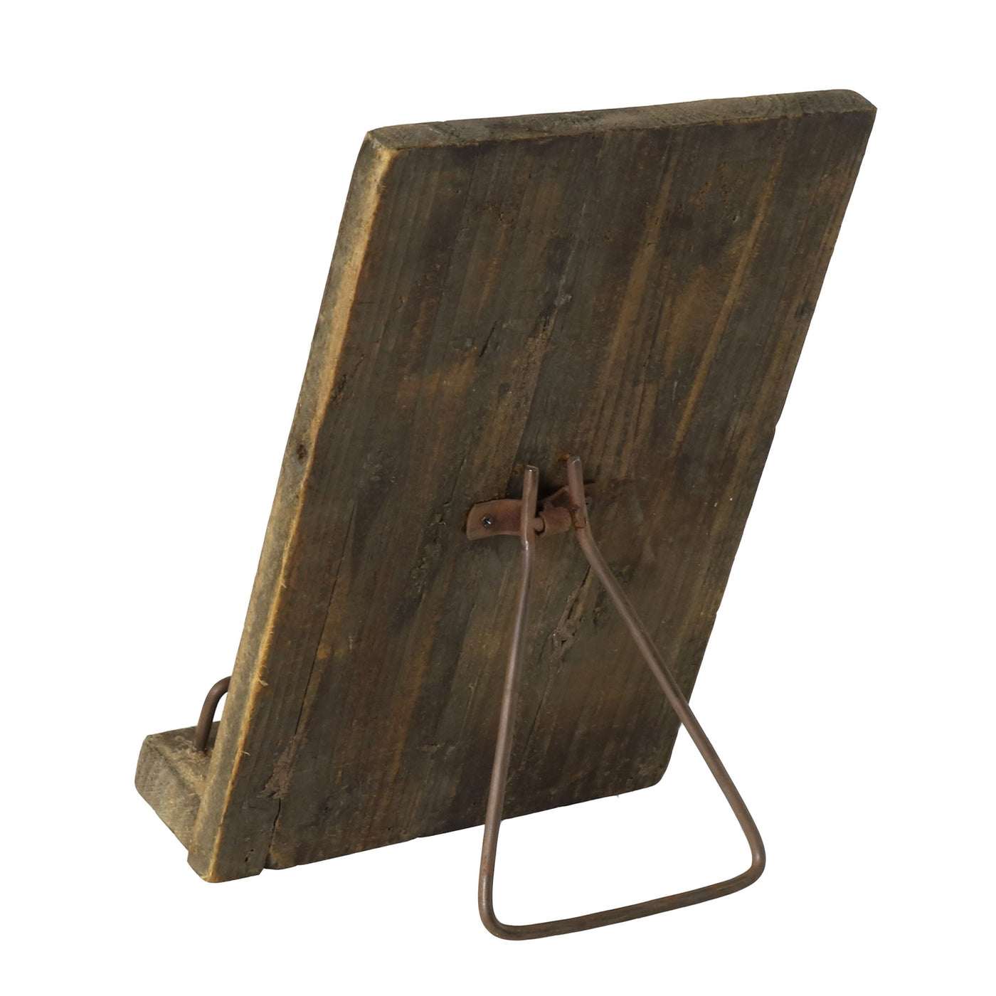 Rustic Wooden Book Stand