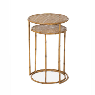 Set of 2 Roanoke Metal Occasional Nesting Tables
