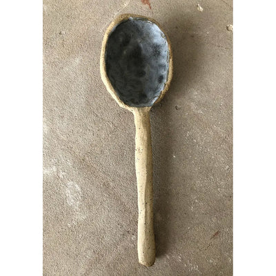 Gina DeSantis Ceramics Handmade Luna Serving Spoon