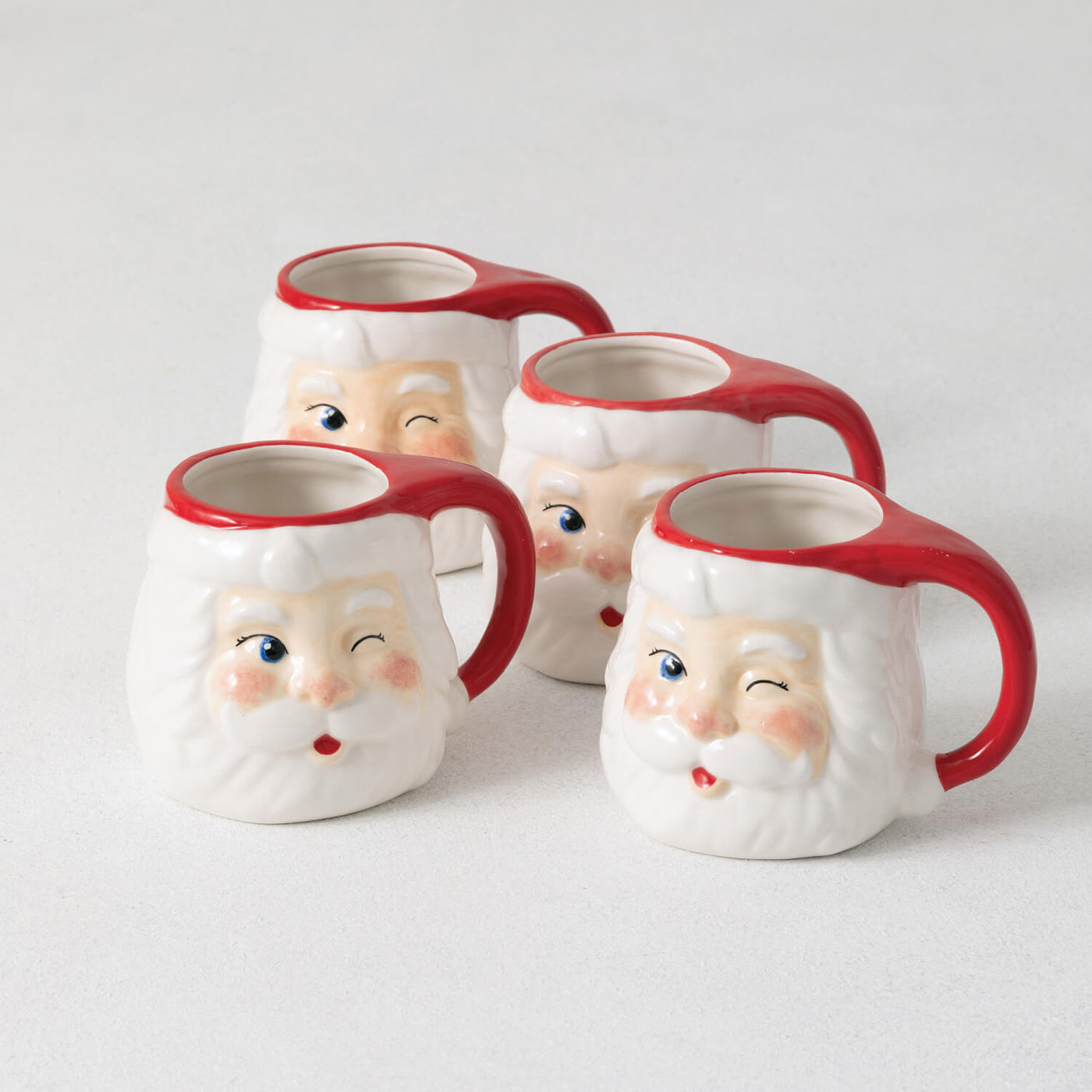 Winking Santa Mug