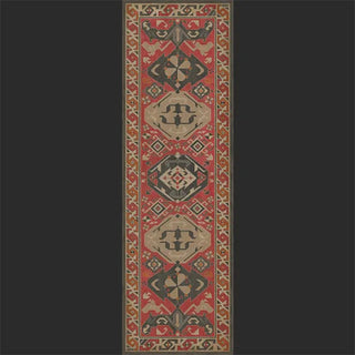 Williamsburg Vintage Vinyl Floor Cloth - All Spice - Choose Size