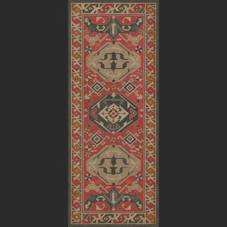 Williamsburg Vintage Vinyl Floor Cloth - All Spice - Choose Size