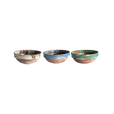 Handmade Cottage Crafted Bowl - Medium - Available in 3 Colors
