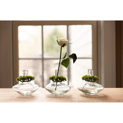 Sincere Freeform Glass Bud Vase