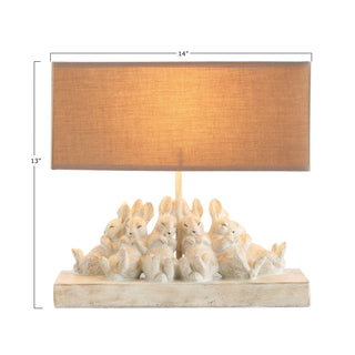 Bunny Friends Table Lamp