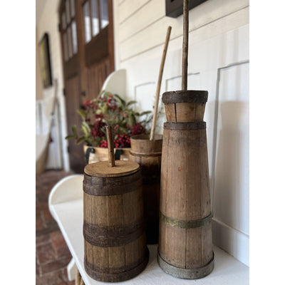 Found Wooden Churn with Plunger - More Coming Soon